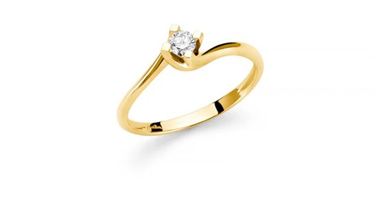 Ring Miluna Woman in Gold Diamante LID5180G-015 - LID5180G-015